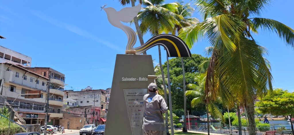 Prefeitura gastou mais de R$600 mil com reparo de monumentos vandalizados em Salvador em 2024