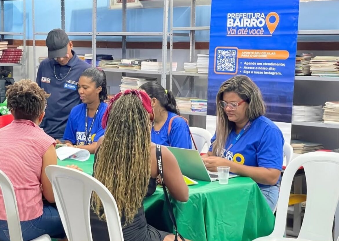 Prefeitura-Bairro Vai Até Você leva serviços gratuitos ao Calabetão no sábado (22)