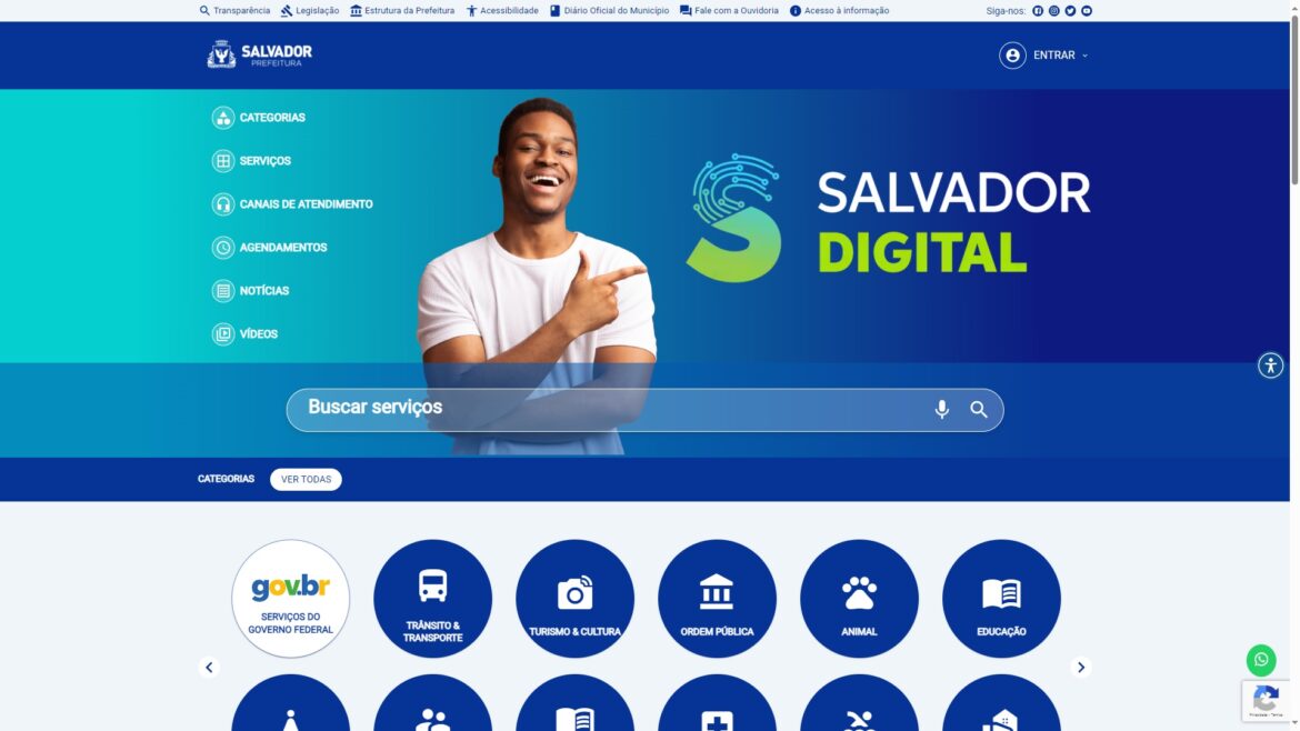 Salvador Digital tem 620 mil cidadãos cadastrados e 1 milhão de atendimentos concluídos em três anos de funcionamento