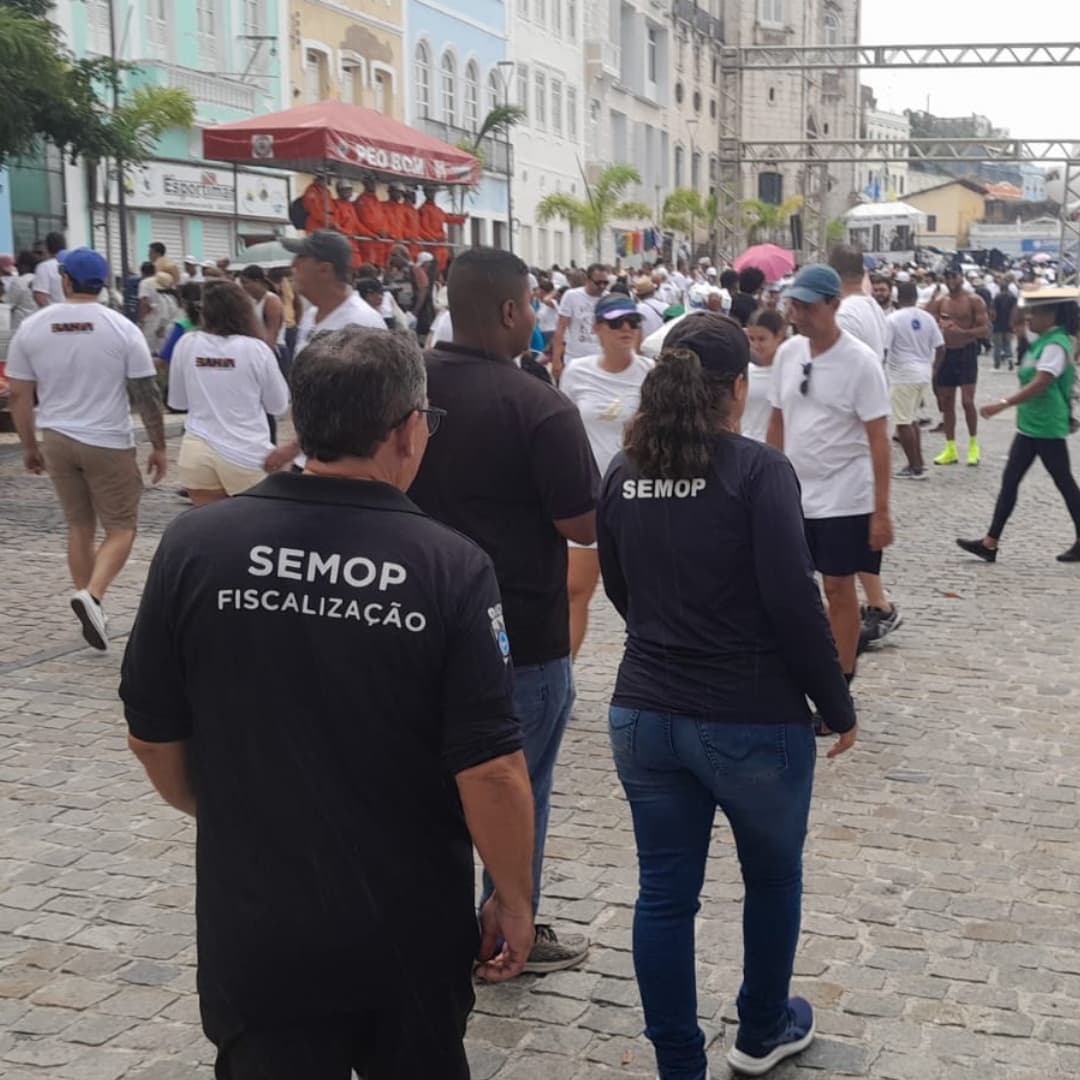 Semop apreende quase mil itens irregulares durante Lavagem do Bonfim