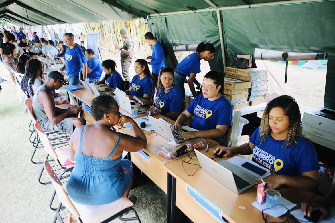 Prefeitura-Bairro Vai Até Você leva serviços gratuitos em Cajazeiras neste sábado (10)