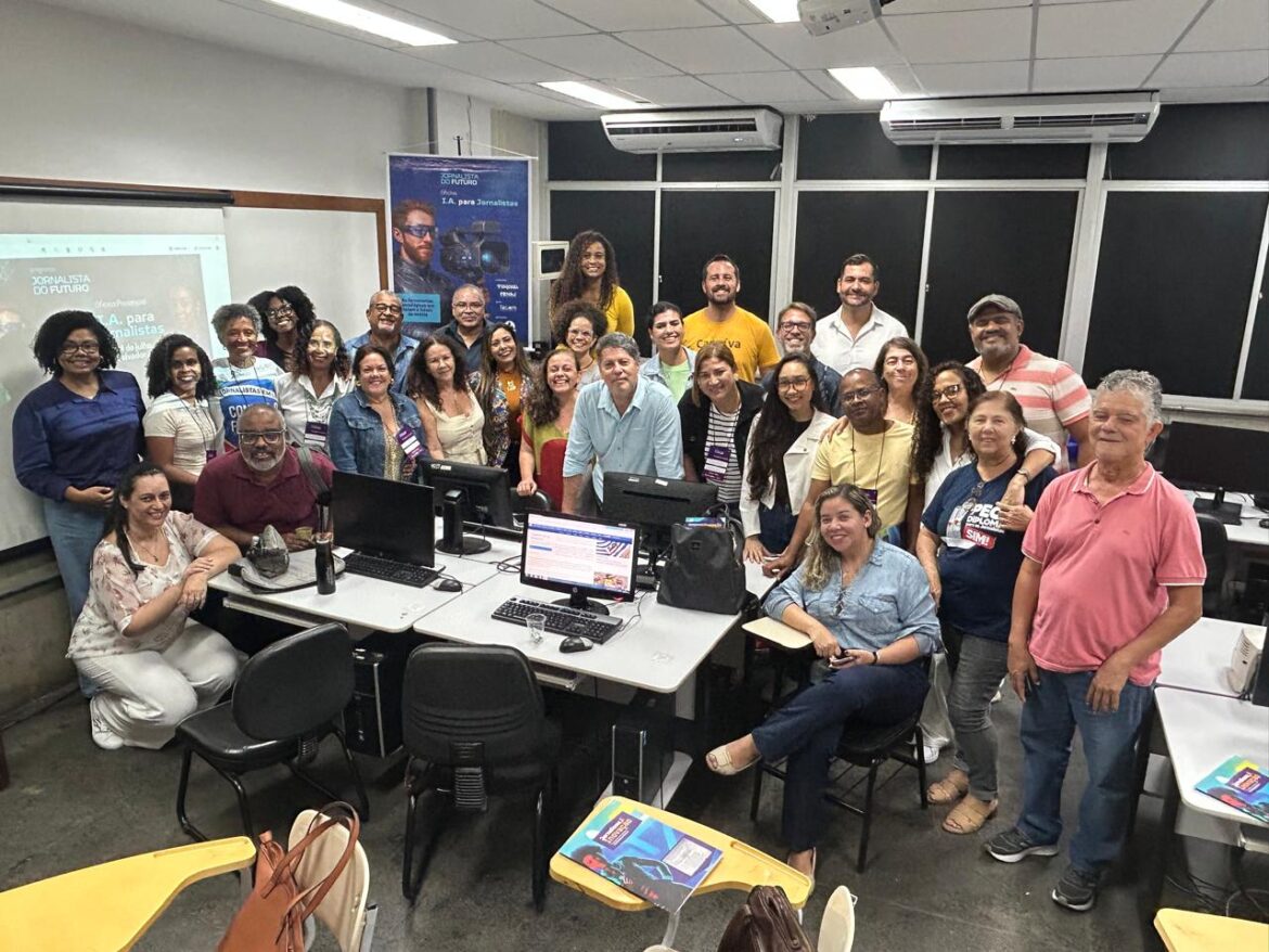 Oficina de IA do Sinjorba conecta jornalistas baianos ao futuro da comunicação