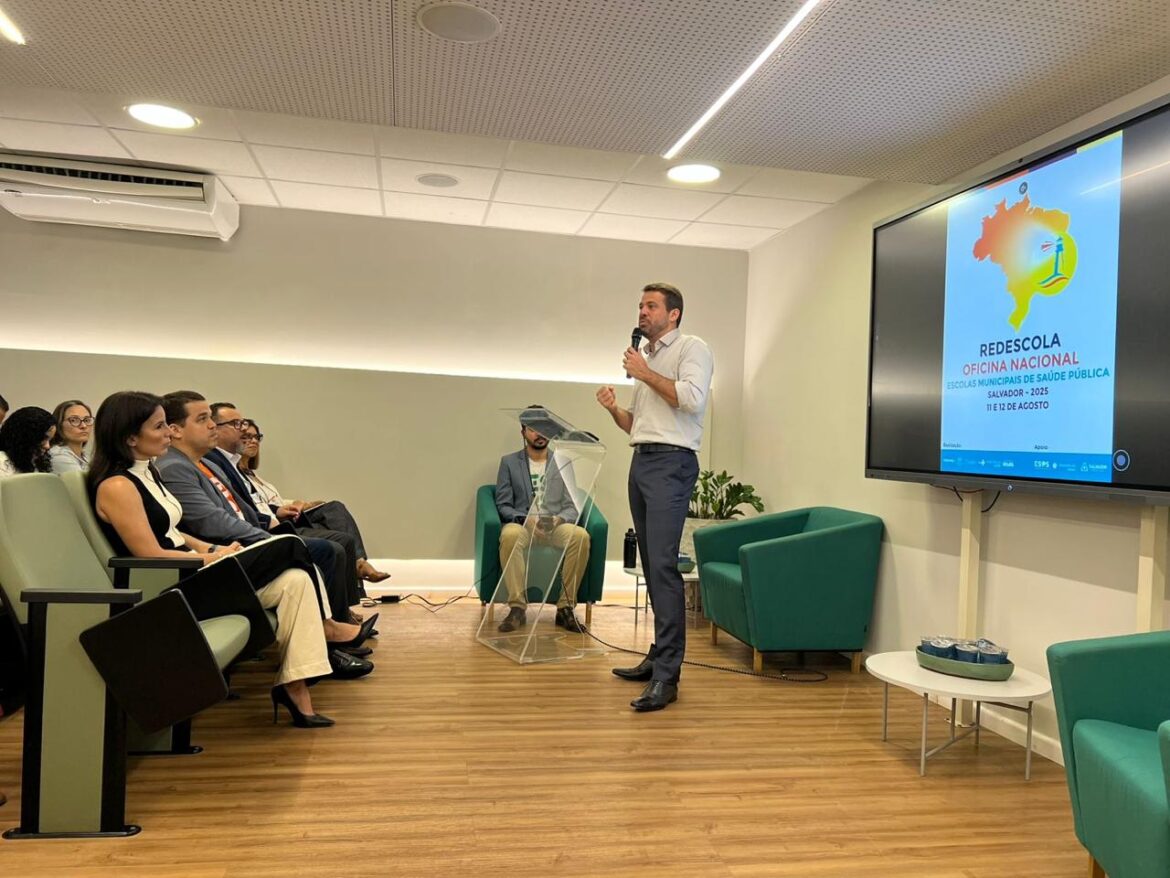 Salvador sedia Oficina Nacional das Escolas Municipais de Saúde Pública da RedEscola