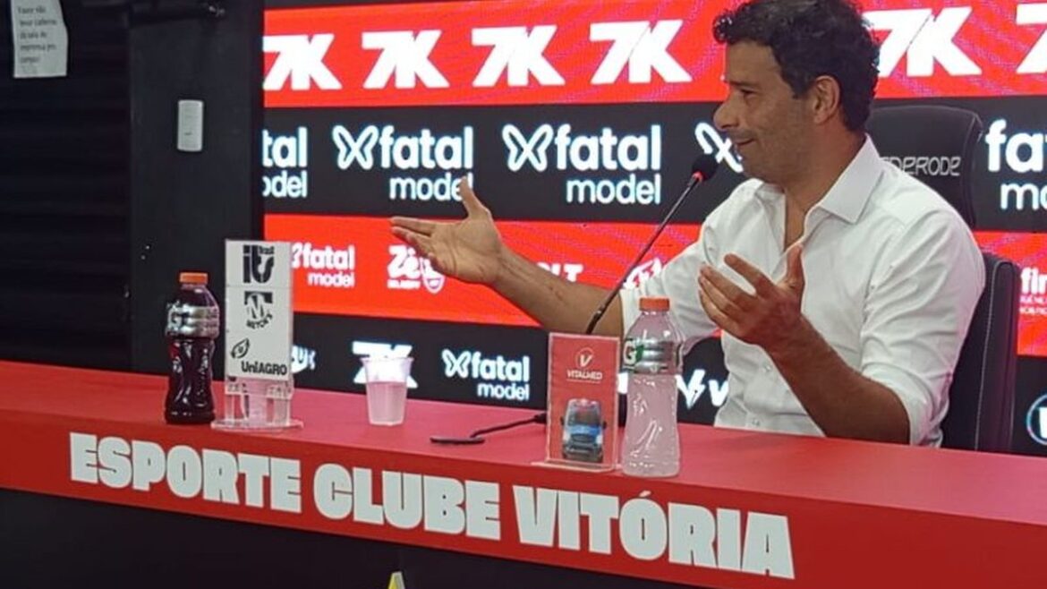 Vitória teve apenas três reforços da era Gustavo Vieira contra o Fluminense