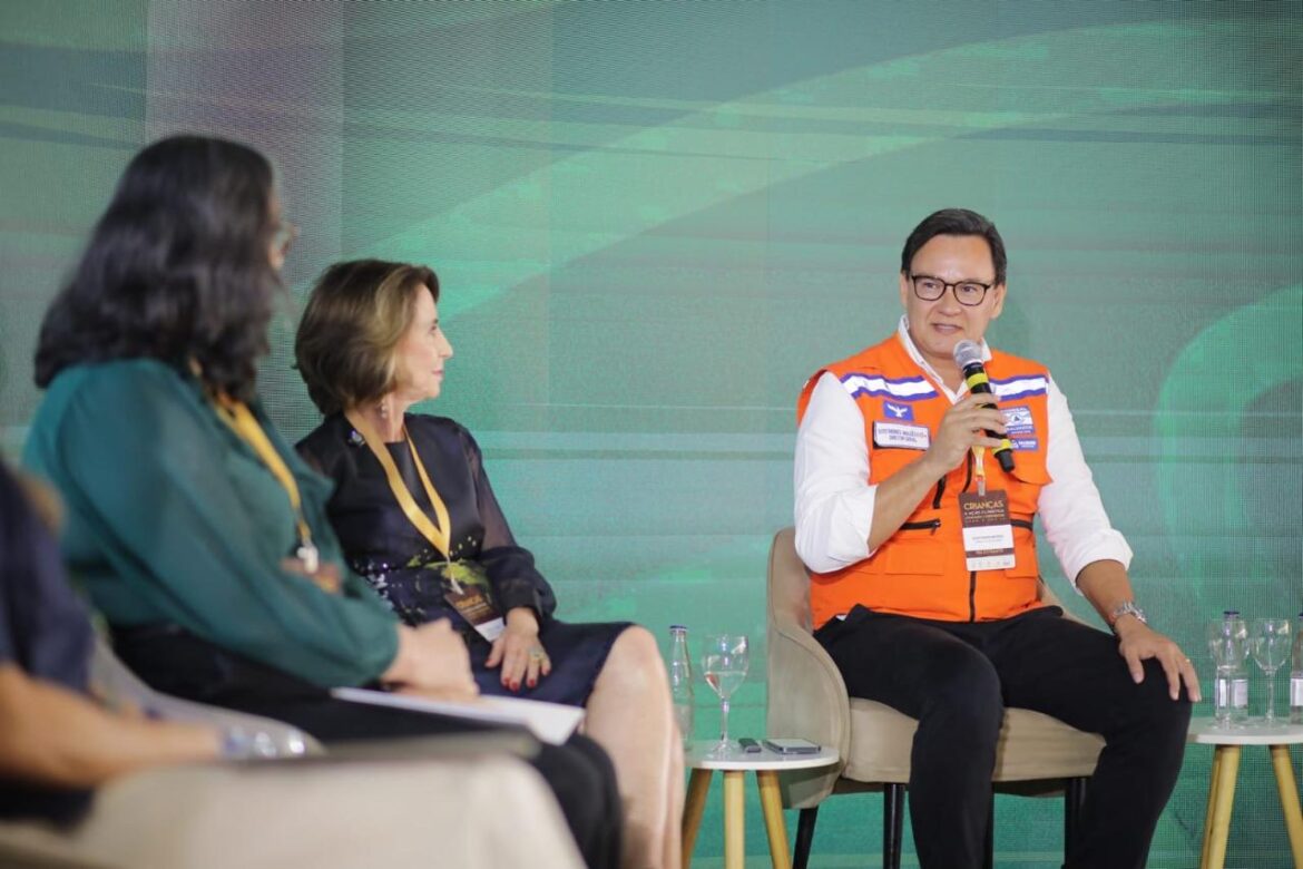 Prefeitura apresenta projetos de educação climática voltados à infância em evento com foco na COP30