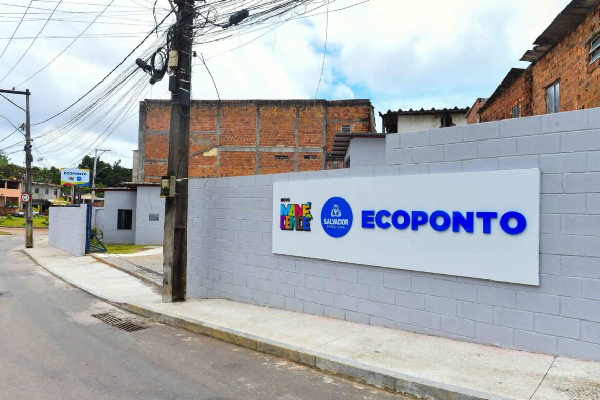 Prefeitura entrega três ecopontos e amplia gestão de resíduos no Mané Dendê