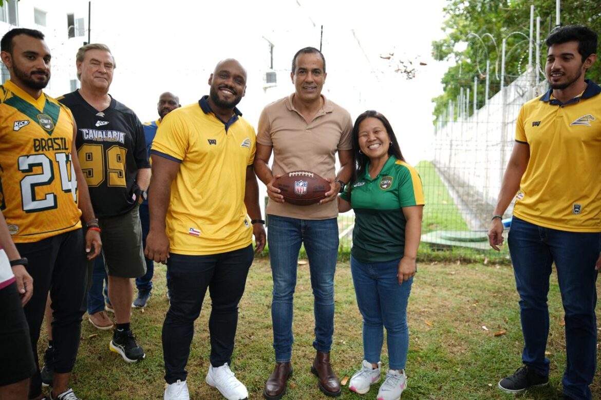 Prefeitura avalia áreas para construção da primeira arena pública de futebol americano do Brasil